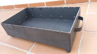 Barbacoa 5mm, mangal negra