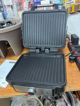 YASHE Grill Sandwichera Plancha Eléctrica