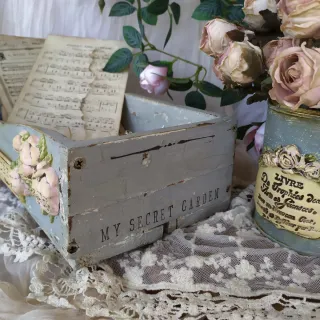 Caja rustica Shabby