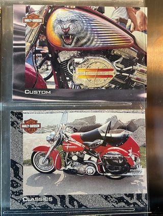 Lotto 9 Carte Harley Davidson