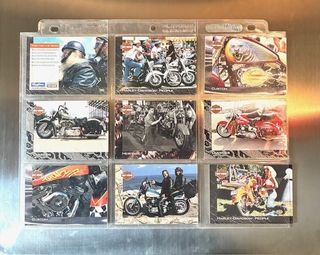 Lotto 9 Carte Harley Davidson