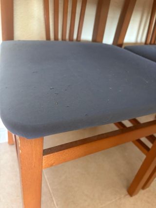 Set di 4 sedie da pranzo in legno