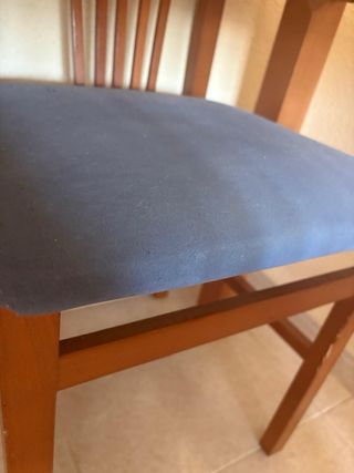 Set di 4 sedie da pranzo in legno