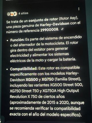 Rotor Harley Davidson 29900008