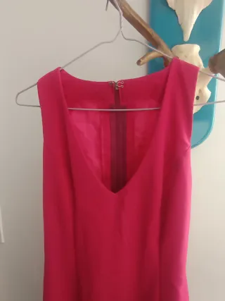 Traje de flamenca fucsia