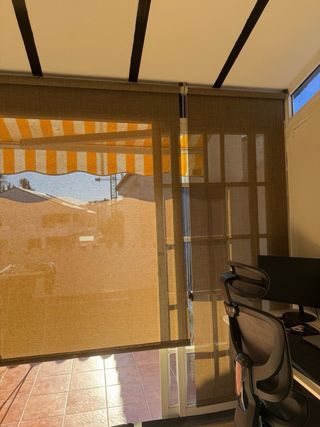 Estores Enrollables Translúcidos Marrones