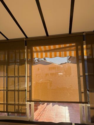 Estores Enrollables Translúcidos Marrones