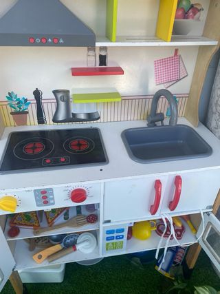 Cocina Infantil de Madera