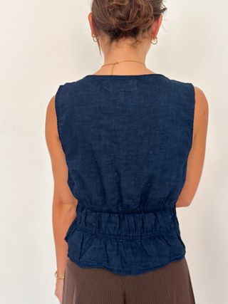 Top Pull&Bear denim sin mangas