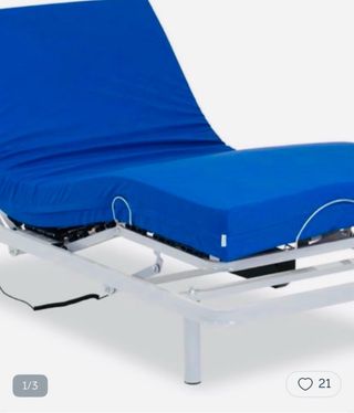 Cama articulada eléctrica