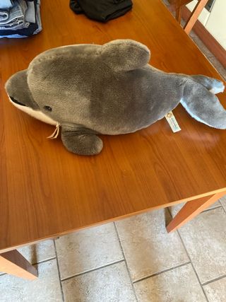 Peluche Dolfin Grigio