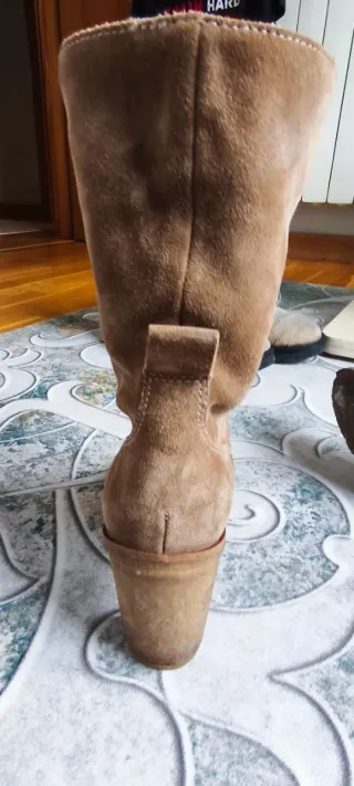 Botas Bimba y Lola ante con borreguillo