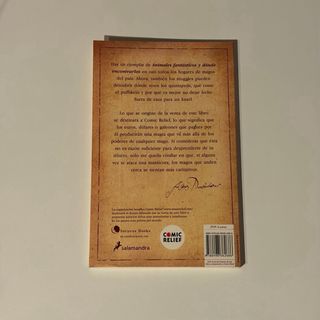 Animales Fantásticos y Dónde Encontrarlos (1ª Ed.)