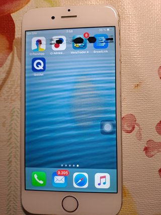 iPhone 6 Plata/Blanco