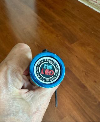 Linterna de buceo TOVATEC + otra de regalo+extras