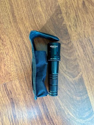 Linterna de buceo TOVATEC + otra de regalo+extras