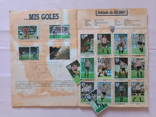 Álbum Fútbol Maradona+Liga 84/85 completo con todo