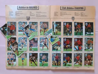 Álbum Fútbol Maradona+Liga 84/85 completo con todo