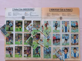 Álbum Fútbol Maradona+Liga 84/85 completo con todo