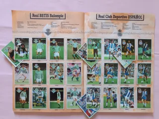 Álbum Fútbol Maradona+Liga 84/85 completo con todo
