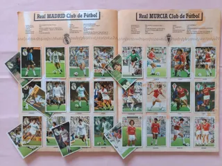 Álbum Fútbol Maradona+Liga 84/85 completo con todo