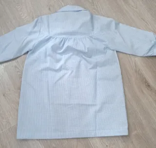 Babero largo fino azul, Talla 4- 3€!!