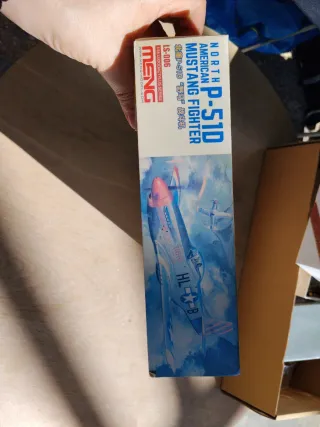 Maqueta P-51D Mustang Fighter 1:48 Meng