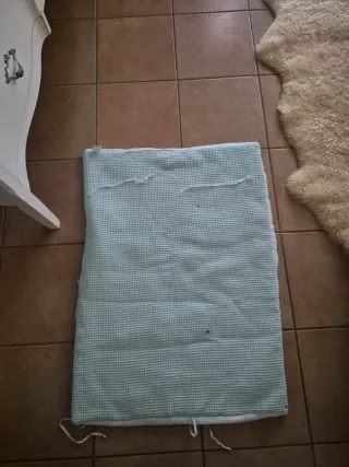 Saco para bebé de muselina y gofre