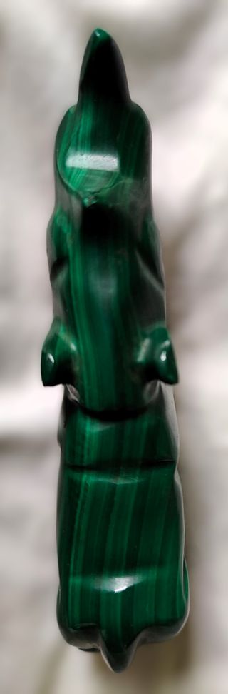 Rinoceronte Mineral Malaquita Tallado 8 cm