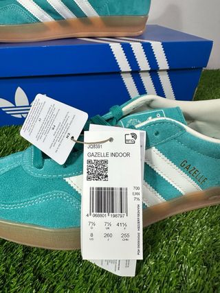 Zapatillas Adidas Gazelle Indoor Verdes Talla 41