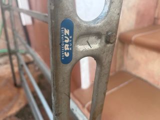 Portaequipajes clásico metálico.