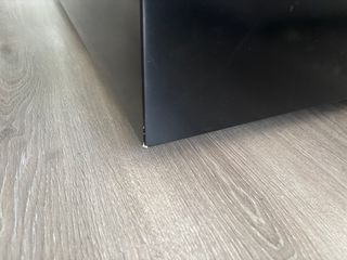 Mesa Centro Elevable Cristal Negro y Almacenaje