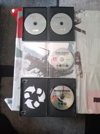 Packs DVDs:El Padrino,Transformers, Señor de los A