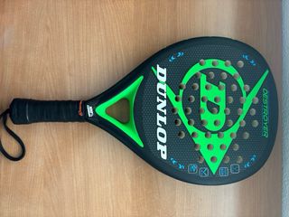 Pala Pádel Dunlop Destroyer Negra/Verde