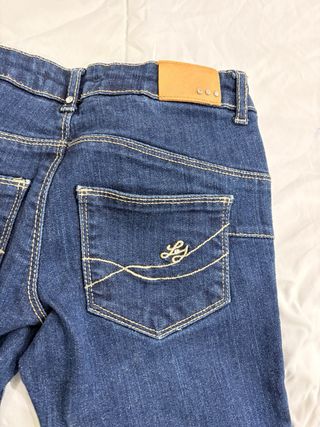 Jeans bambina blu