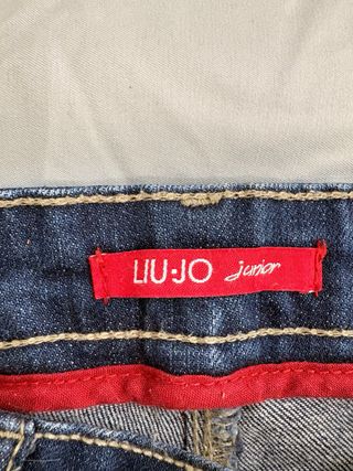 Jeans bambina blu