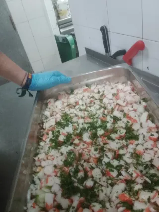 Equipo Cocinero y Pinche El Rocío