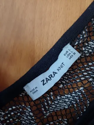 Abito lungo estivo fantasia zig-zag