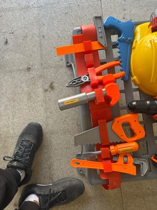 Set herramientas construcción infantil