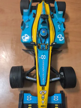 Maqueta Coche F1 Fernando Alonso Renault
