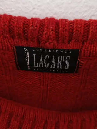 Jersey de cuello ancho rayas