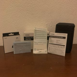 Sigma 70mm F2.8 Macro ART Sony + Filtro