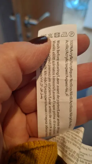 Jersey INEXTENSO mostaza talla S