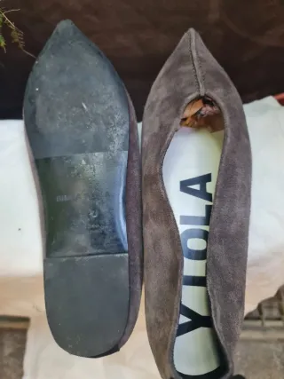 Bailarinas Bimba y Lola Marrones/Grises