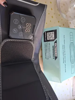 Cinturón lumbar calefactable masajes