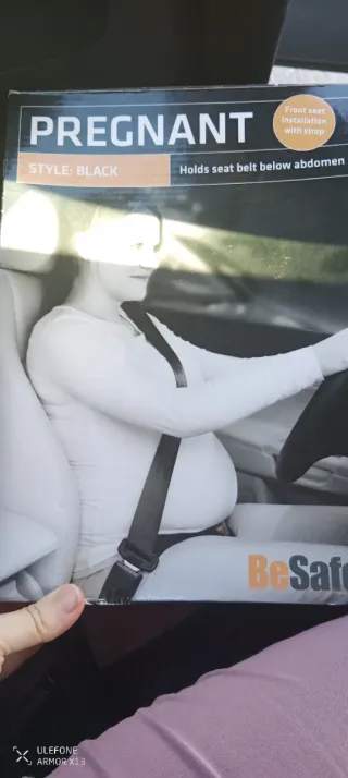 Adaptador cinturón seguridad BeSafe embarazada