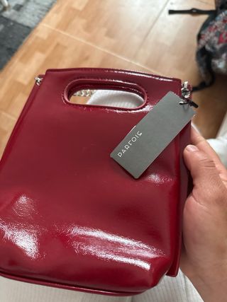 Bolso de cadena Parfois rojo