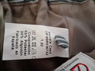 Pantalón fallero Torrentí rayas grises