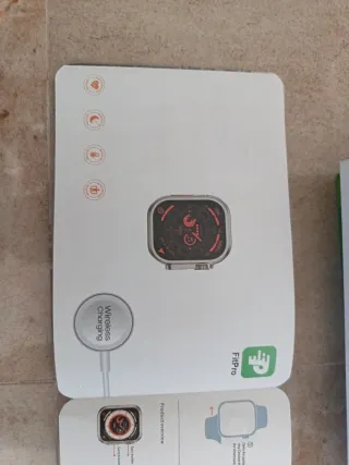 Smartwatch FitPro Ultra Dorado/Plateado