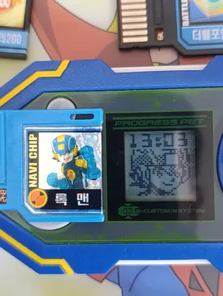 Megaman Battle Network PET Progress con Chips